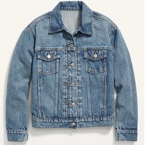 Old Navy Classic Distressed Jean Jacket